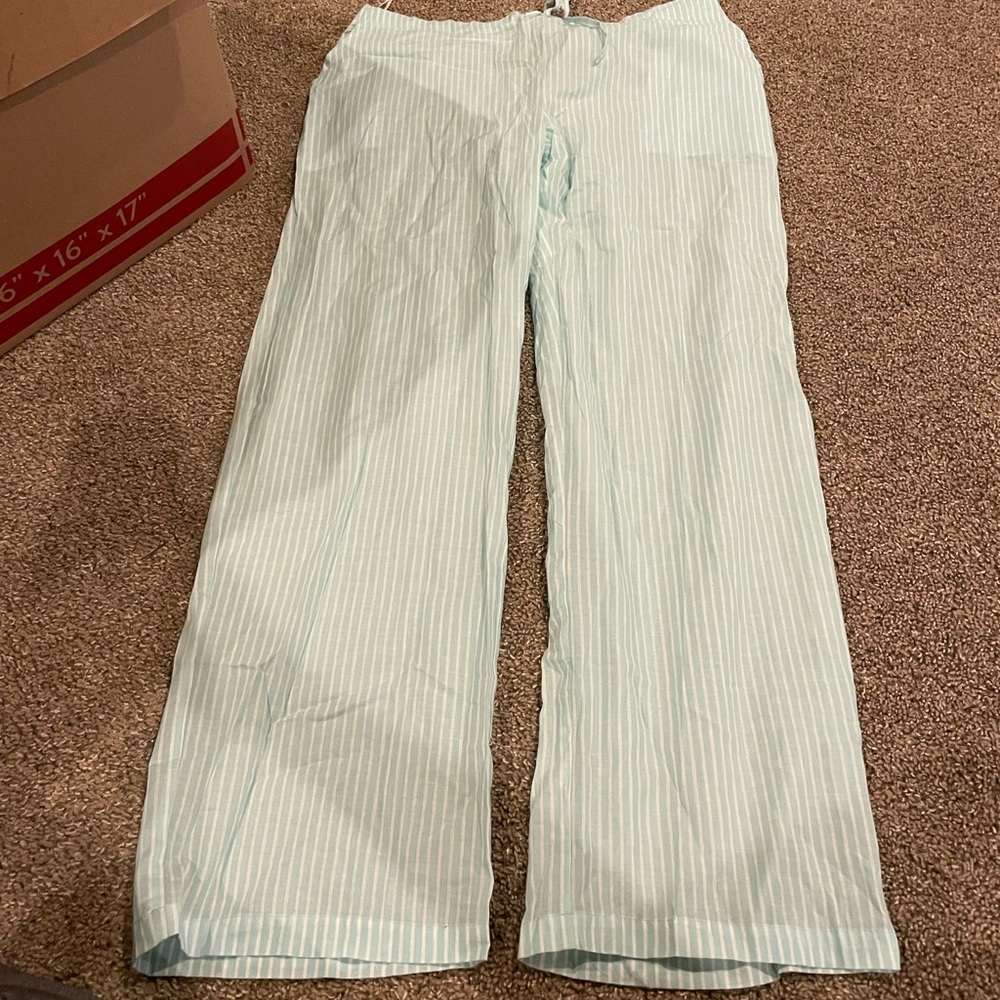Linen like pj pants from seaside